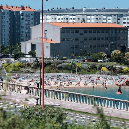 San Amaro Beach 3 By Thebluewaveapartments Com A Coruña Buitenkant foto